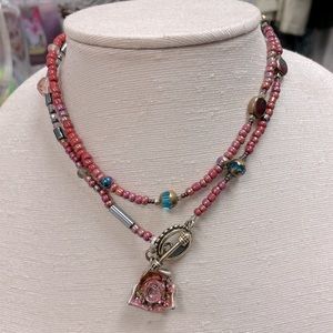 Beaded Necklace Handmade Original by Boutique by Melony